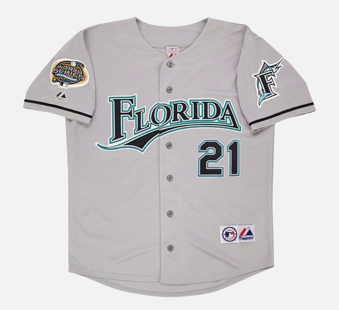 Josh Beckett Florida Marlins 2003 World Series Official MLB product image 2
