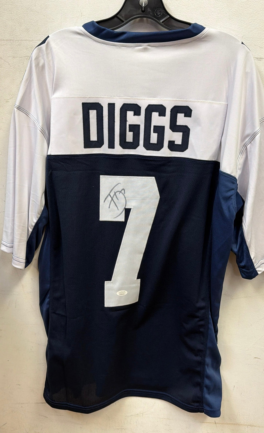 Trevon Diggs autographed Dallas Cowboys custom jersey JSA product image 1