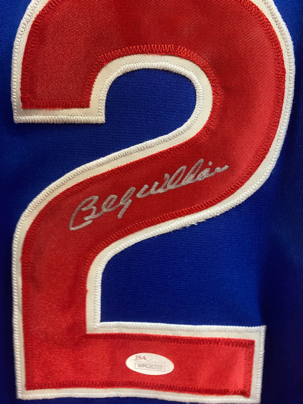 Billy Williams autographed Chicago Cubs custom jersey JSA product image 3