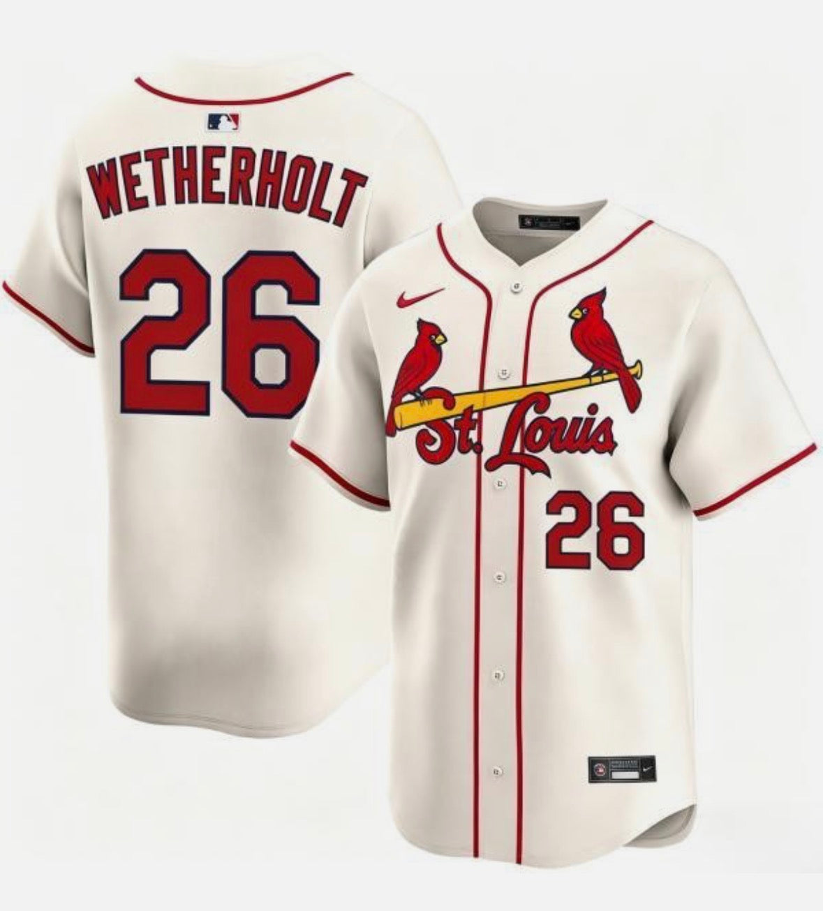 JJ Wetherholt YOUTH KIDS St. Louis Cardinals Official MLB product image 1