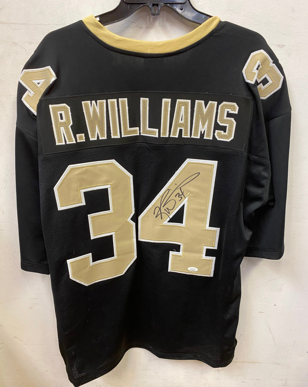 Ricky Williams New Orleans Saints autographed jersey JSA product image 1