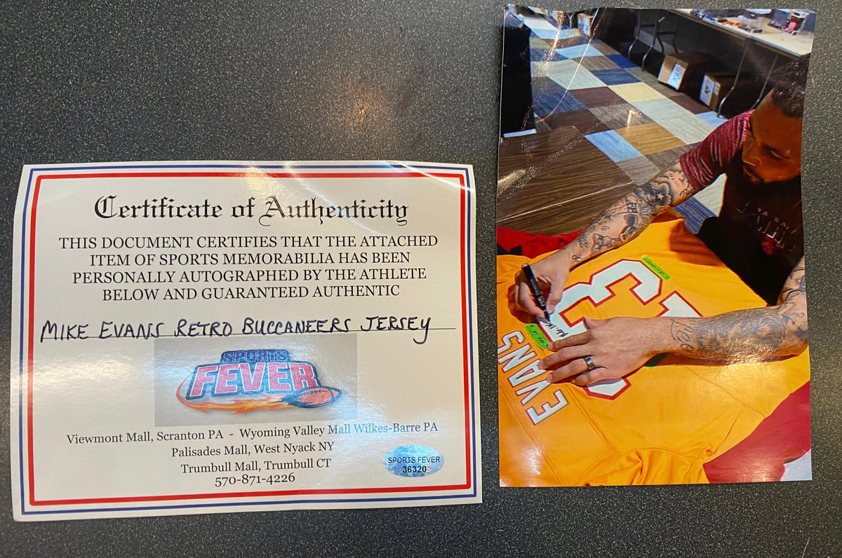 Mike Evans autographed Tampa Bay Buccaneers jersey COA & product image 3