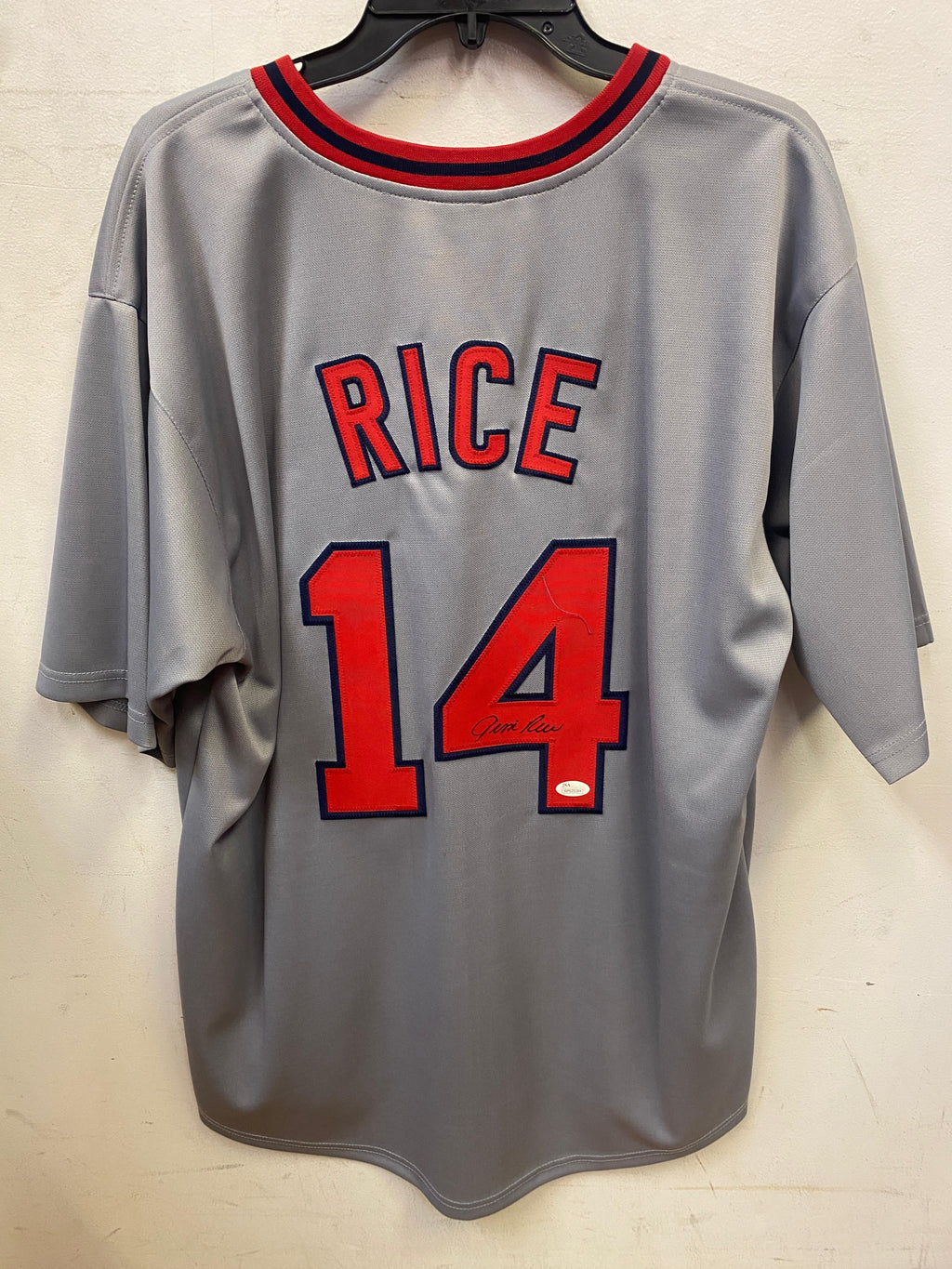 Jim Rice autographed Boston Red Sox jersey JSA Witnessed product image 1