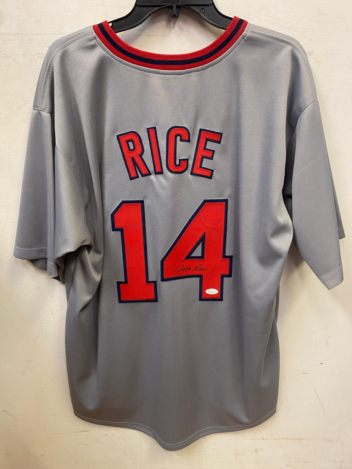 Jim Rice autographed Boston Red Sox jersey JSA Witnessed product image 1