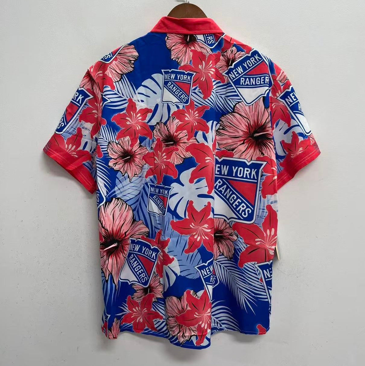 New York Rangers NHL Floral Palm shirt adult sizes product image 2