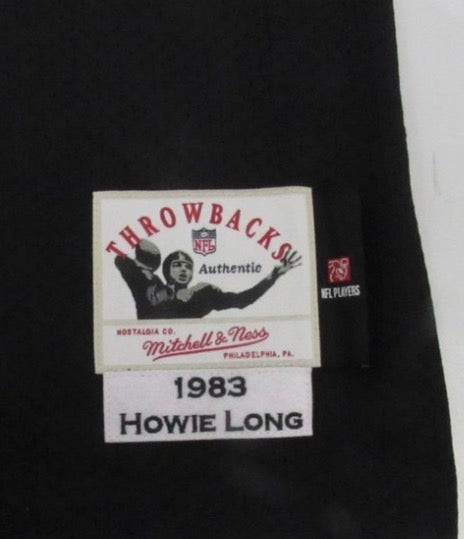 Howie Long 1983 Oakland Raiders NFL Mitchell & Ness Jersey product image 4