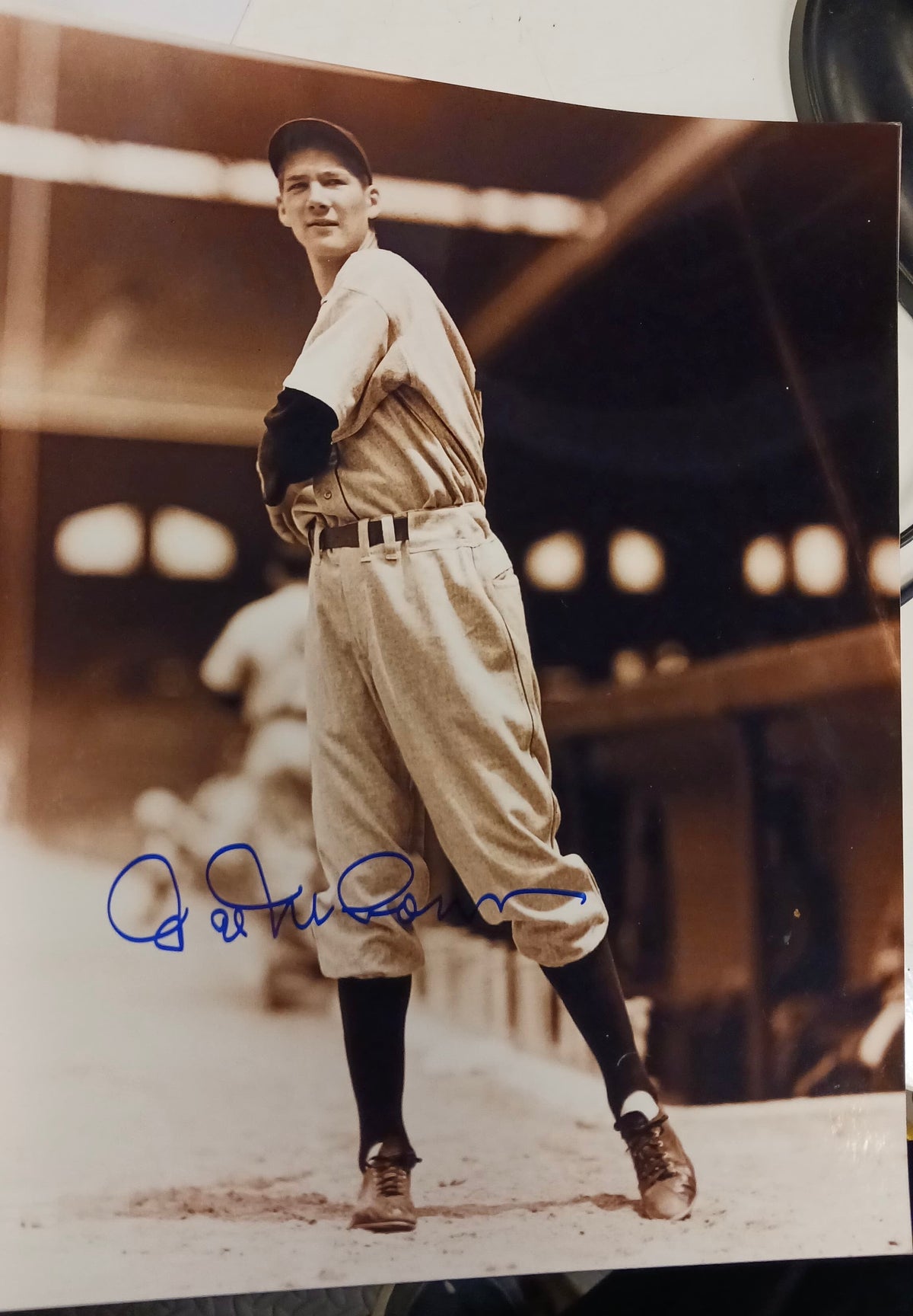 Hal Newhouser Detroit Tigers Autographed 8x10 photo with product image 1