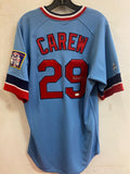 Rod Carew autographed Minnesota Twins Official MLB Majestic product image 1