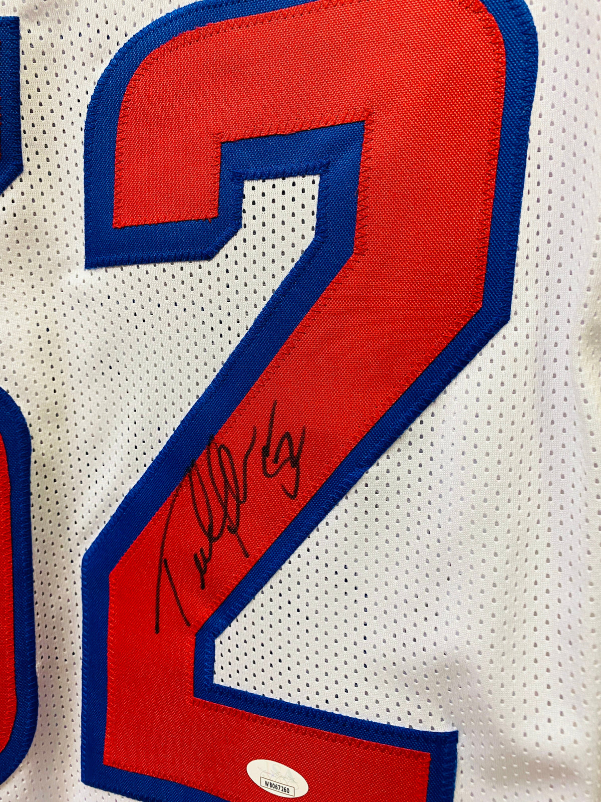 Ted Johnson New England Patriots autographed Jersey JSA product image 2