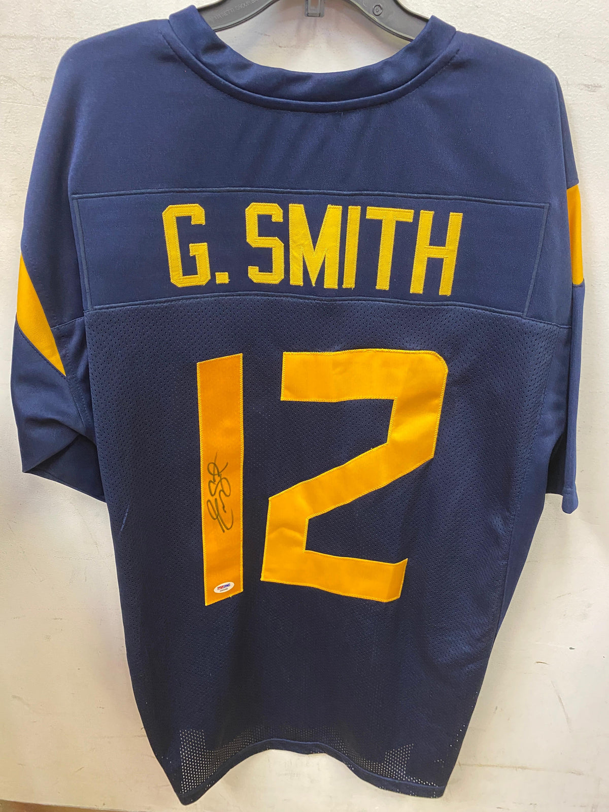 Geno Smith West Virginia Mountaineers autographed jersey product image 1