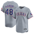 Jacob deGrom Texas Rangers official MLB Nike Jersey gray product image 1