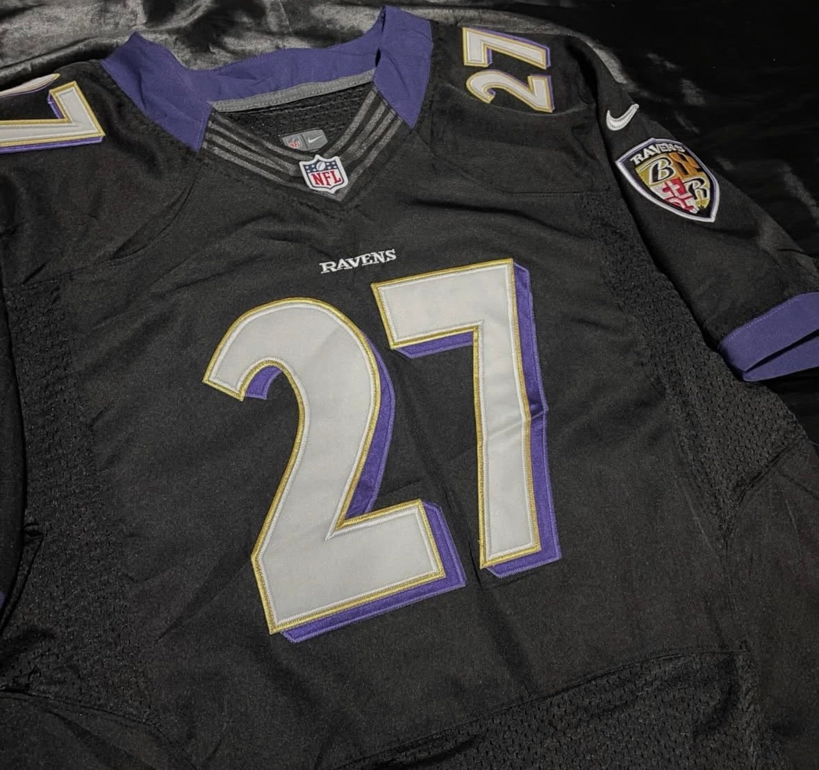 Ray Rice Baltimore Ravens Official NFL Nike Jersey black product image 4