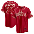 Wyatt Langford YOUTH KIDS Texas Rangers Official MLB Nike product image 1