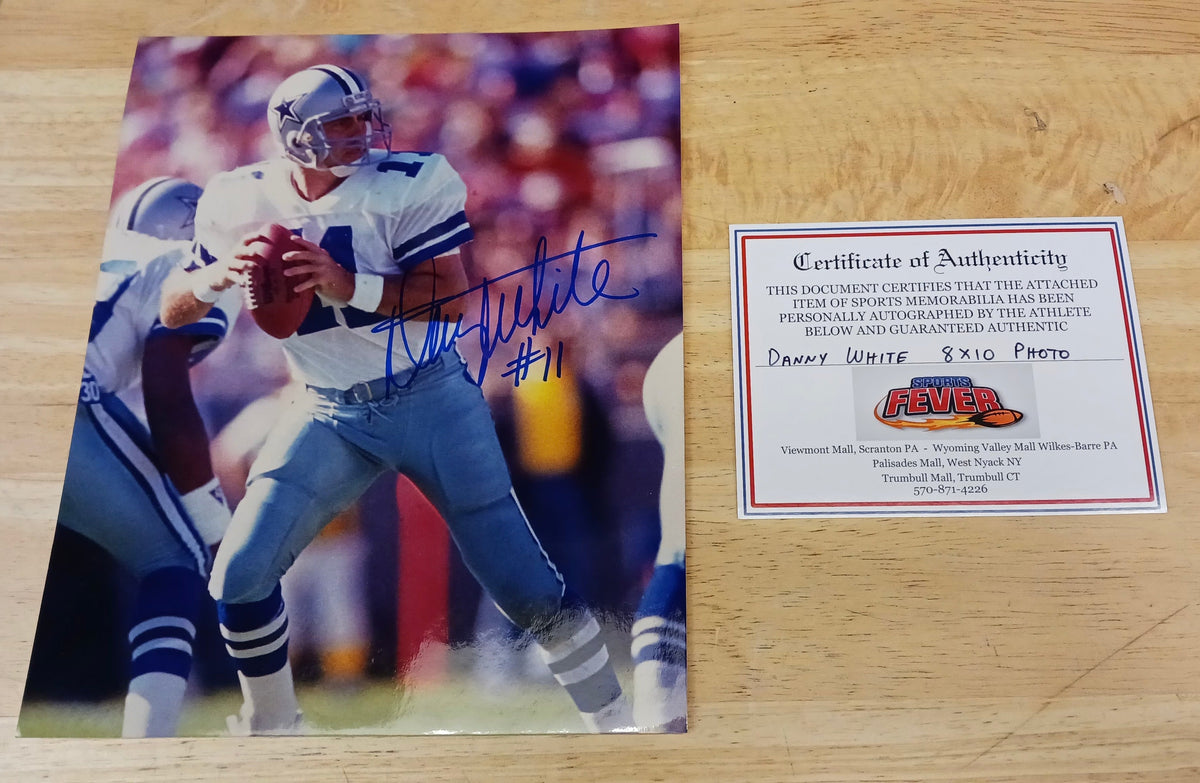 Danny White Dallas Cowboys Autographed 8x10 photo with COA product image 1