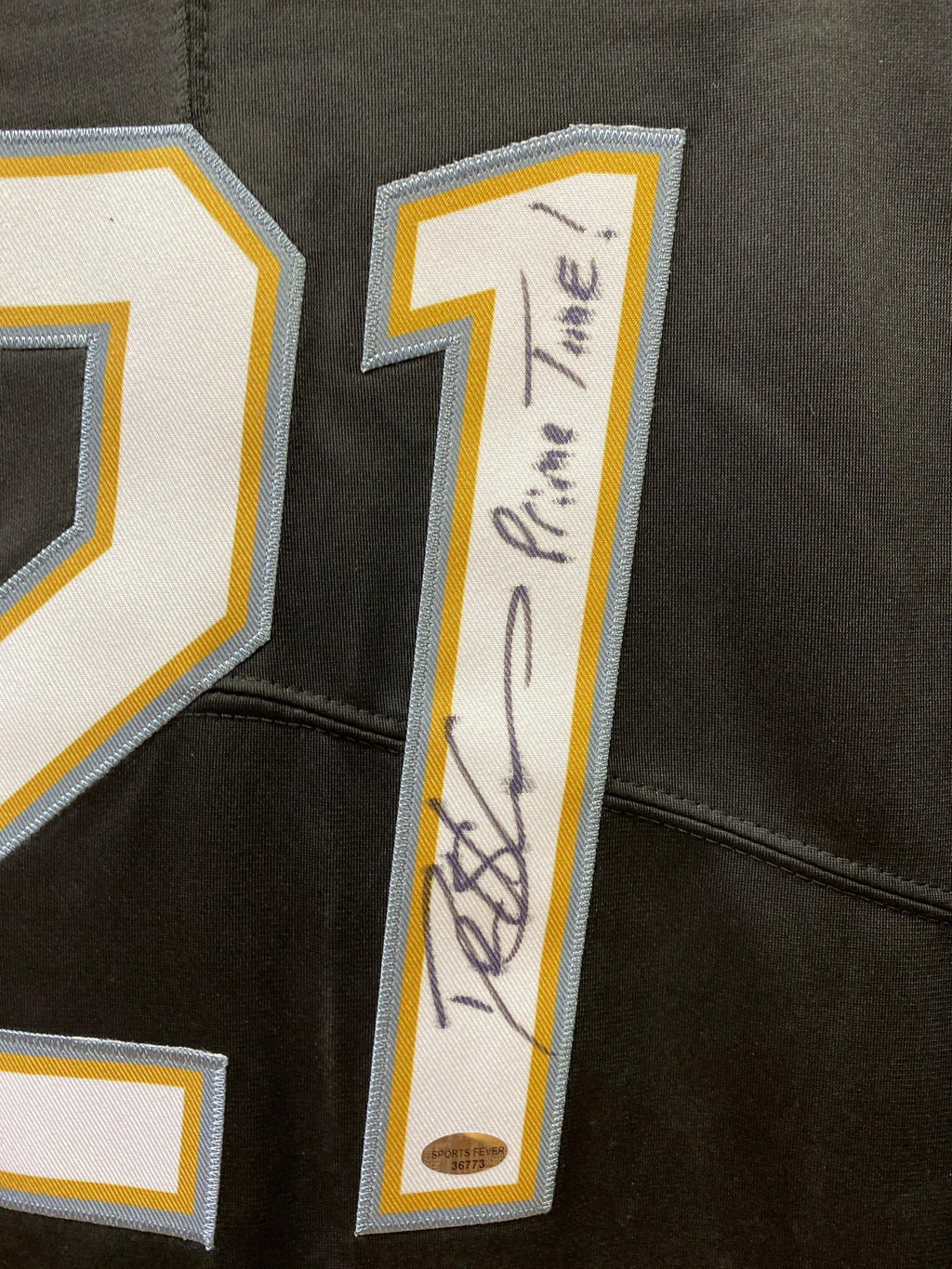 Deion Sanders Colorado Buffaloes autographed jersey With product image 2