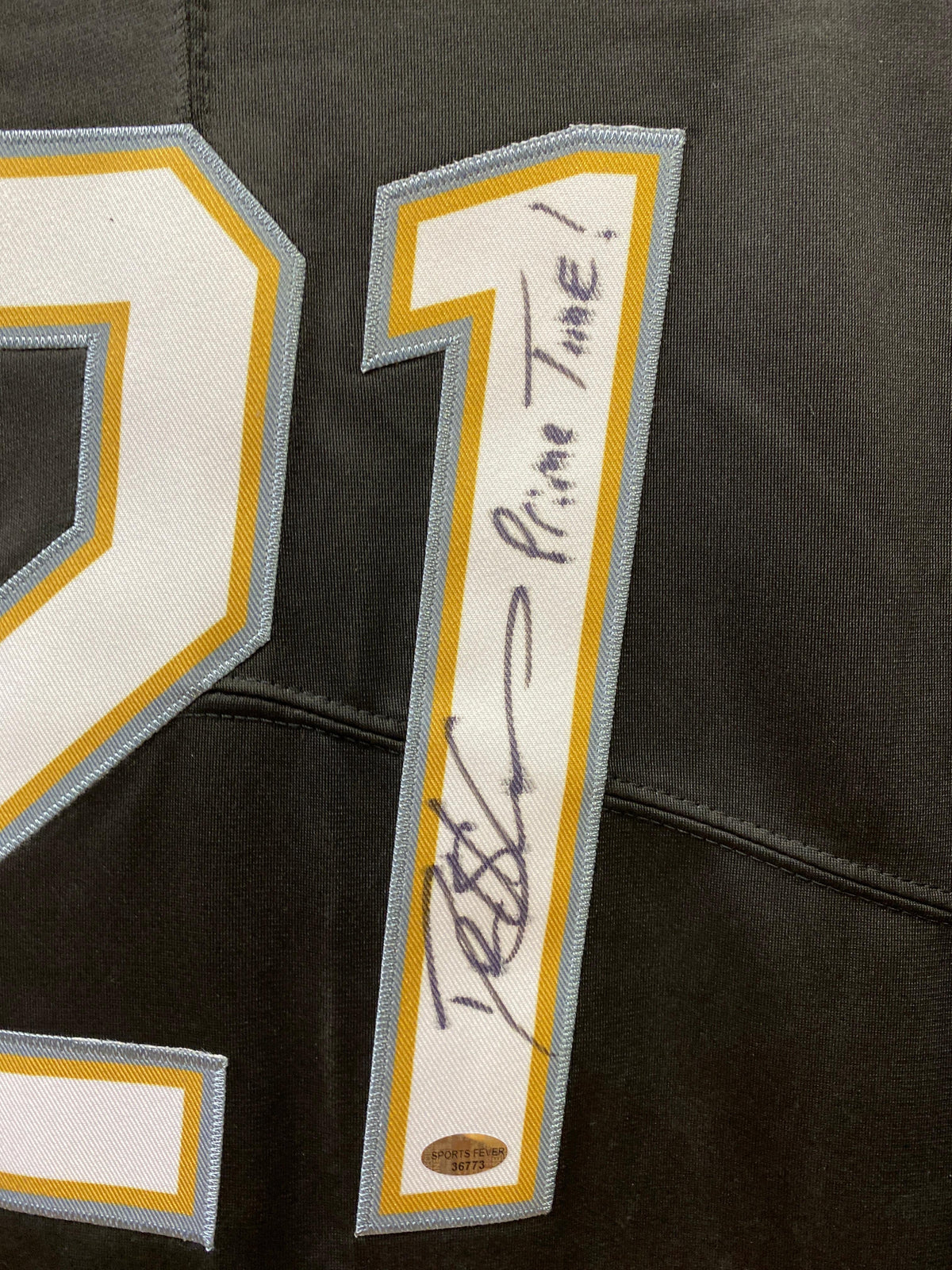 Deion Sanders Colorado Buffaloes autographed jersey With product image 2