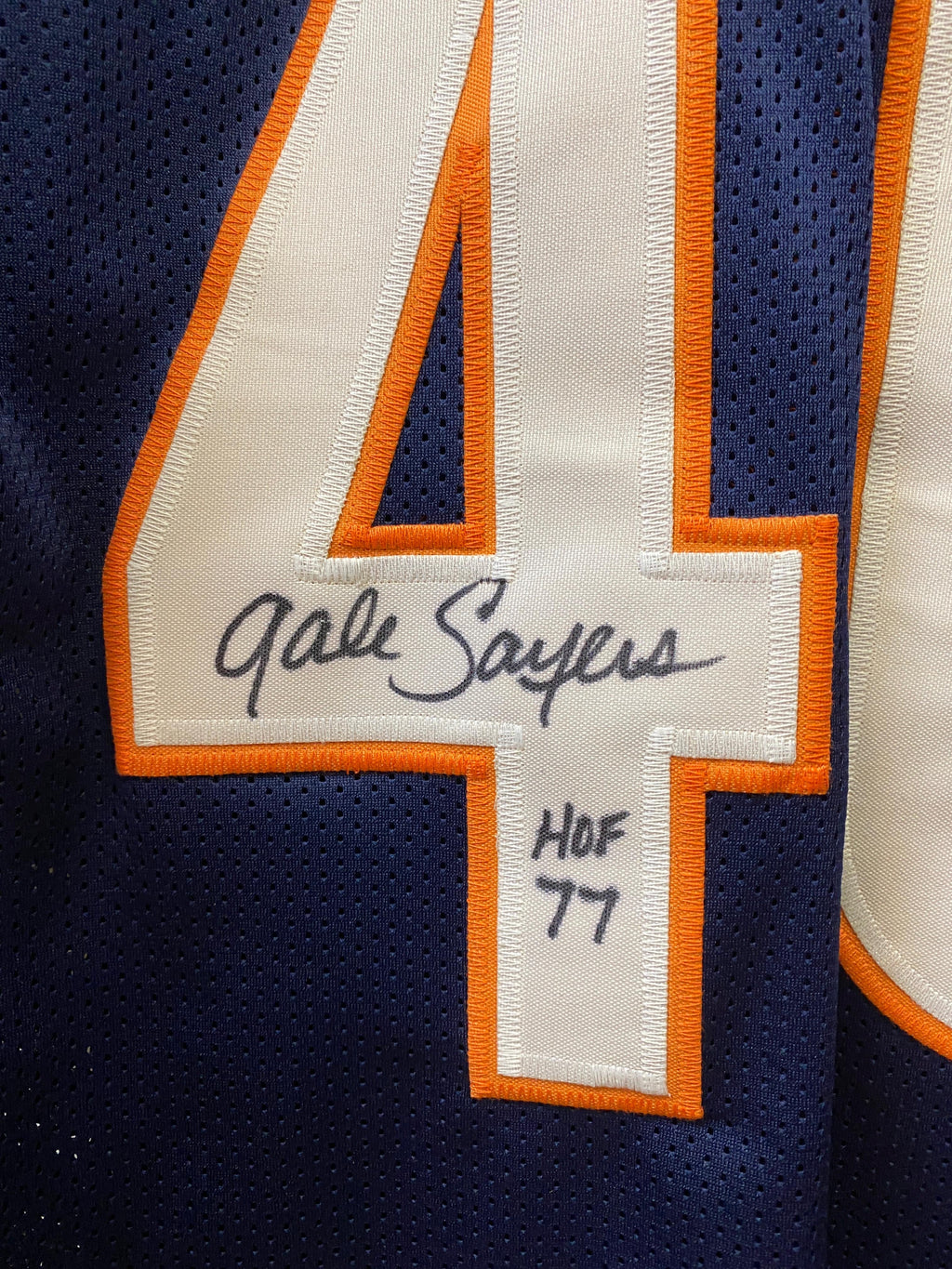 Gale Sayers autographed Chicago Bears jersey COA product image 2
