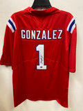 Christian Gonzalez New England Patriots autographed Draft product image 1