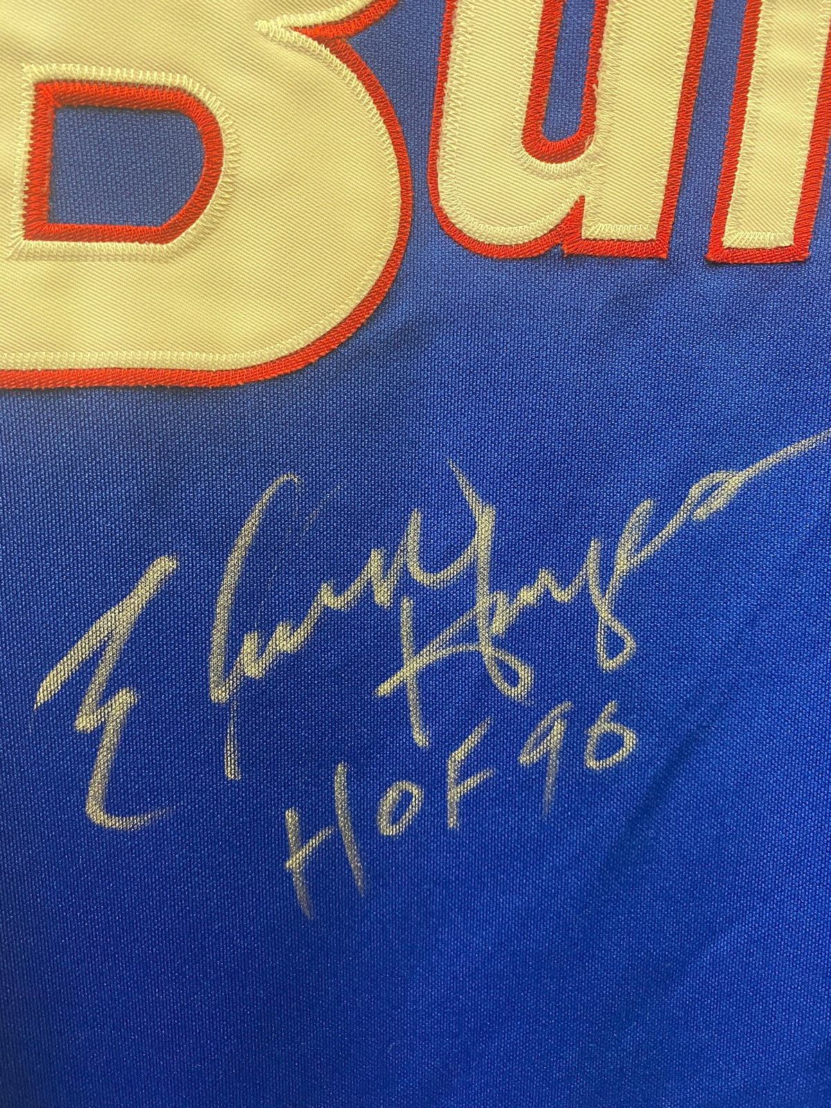 Elvin Hayes Washington Bullets autographed jersey JSA product image 1