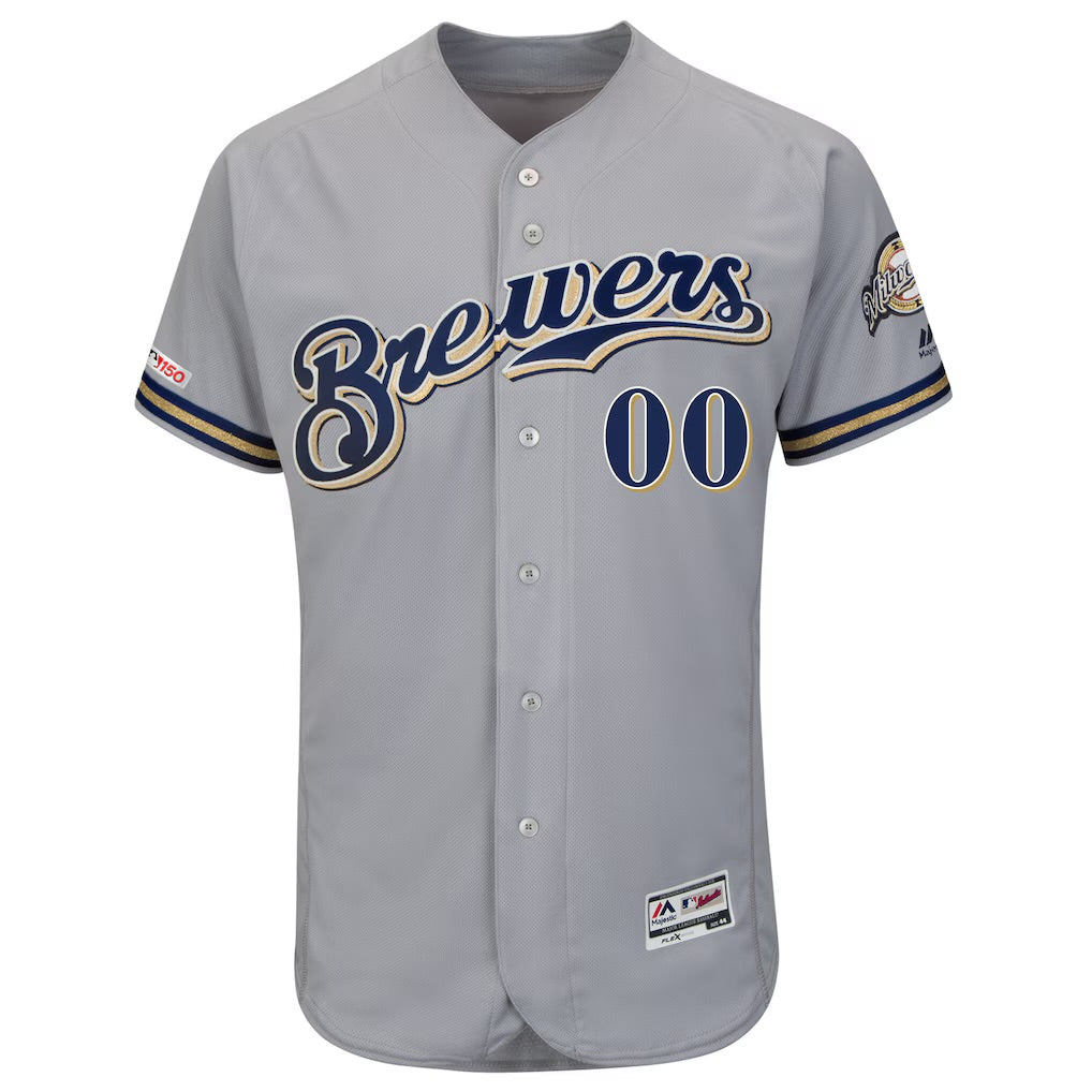 Milwaukee Brewers Any Name and Number customized YOUTH KIDS product image 2