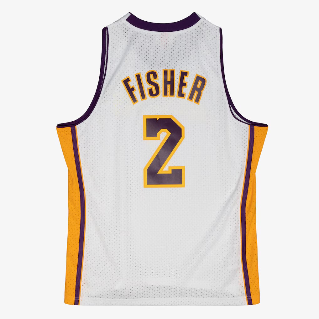 Derek Fisher 2002-03 Los Angeles Lakers Official NBA product image 1