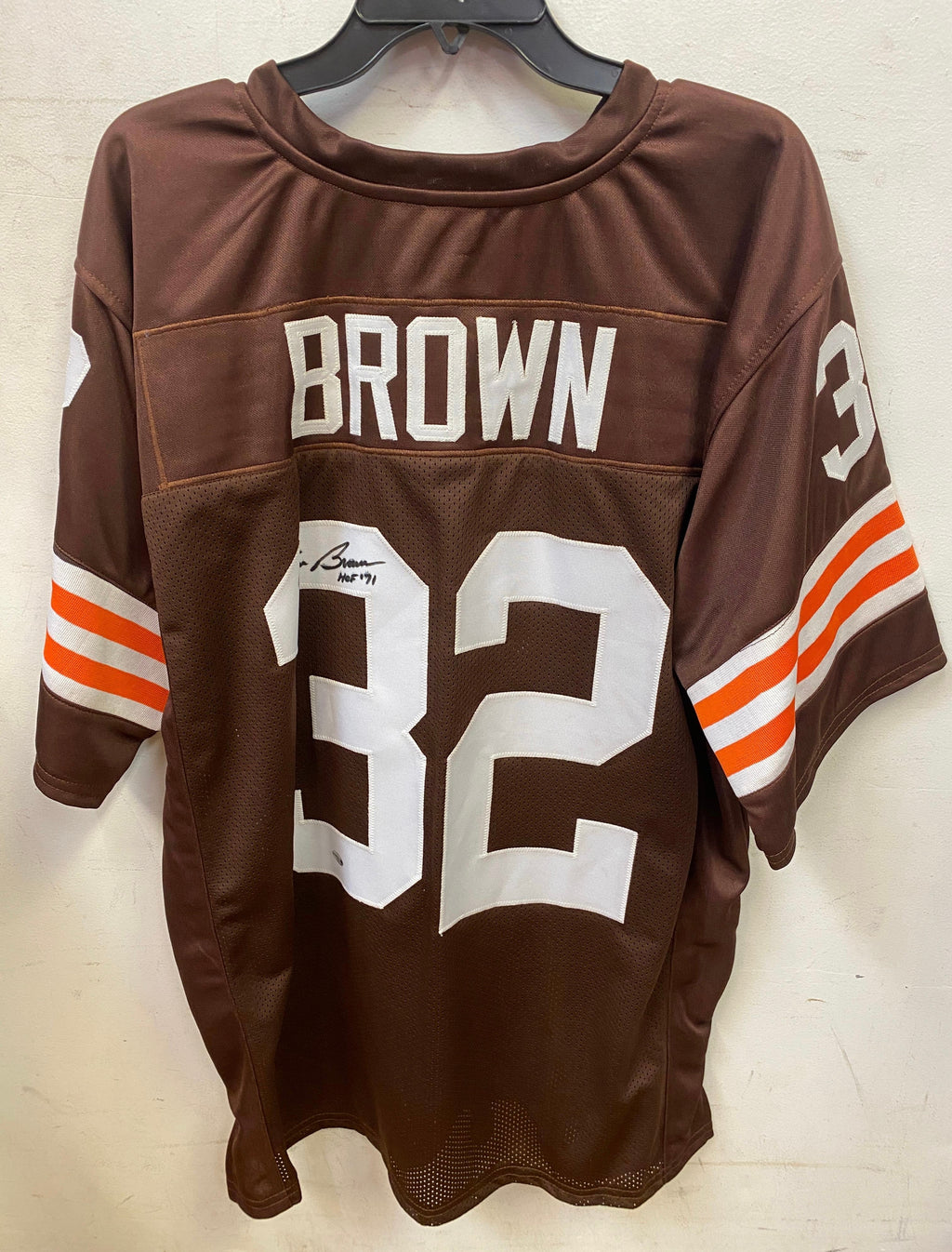 Jim Brown Cleveland Browns autographed jersey With COA product image 1