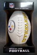 Pittsburgh Steelers Full Size logo Autograph Signature product image 1