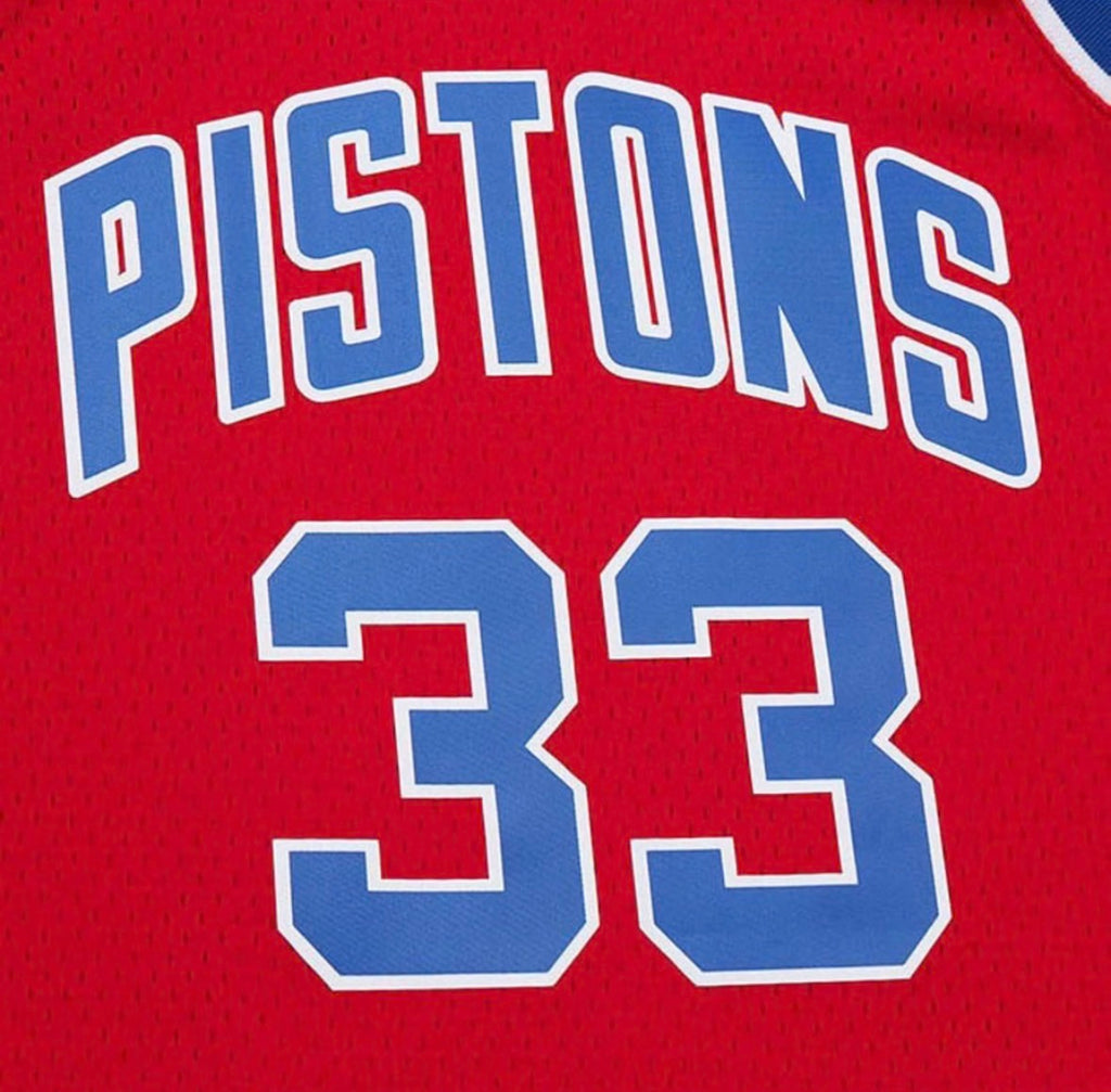 Grant Hill 1994-95 Detroit Pistons Official NBA Mitchell & product image 3