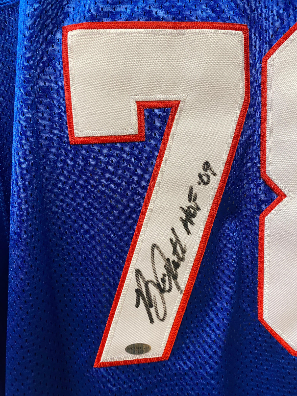 Bruce Smith autographed Buffalo Bills Mitchell & Ness product image 2