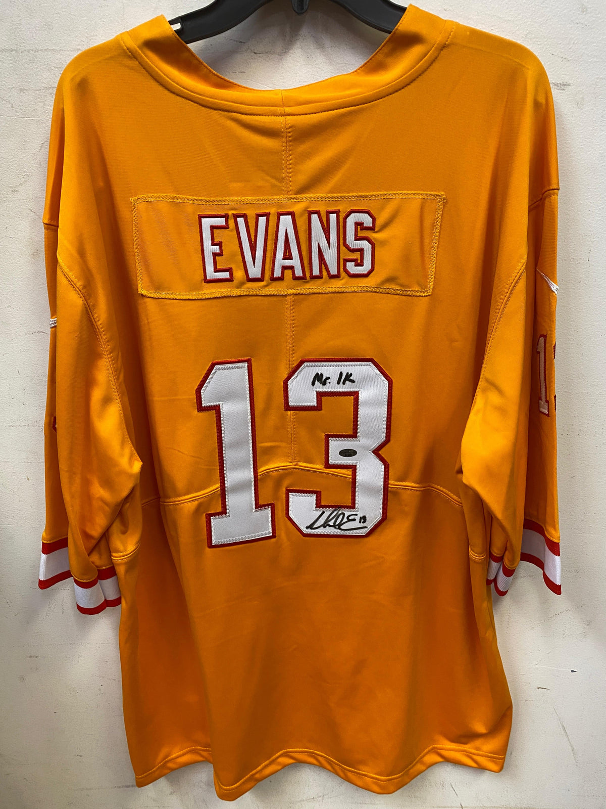 Mike Evans autographed Tampa Bay Buccaneers jersey COA & product image 1