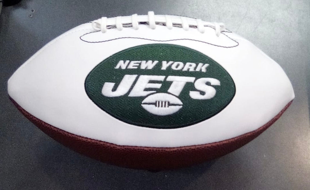 New York Jets Full Size logo Autograph Signature Football product image 2