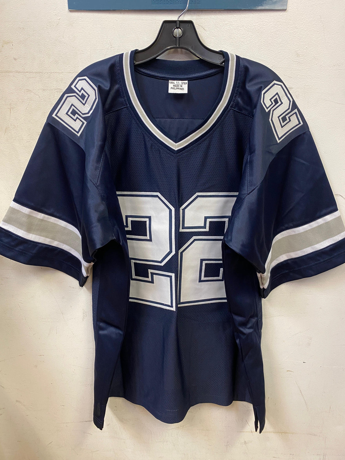Emmitt Smith autographed Dallas Cowboys stat jersey Beckett product image 3