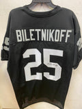 Fred Biletnikoff Oakland Raiders autographed jersey JSA product image 1