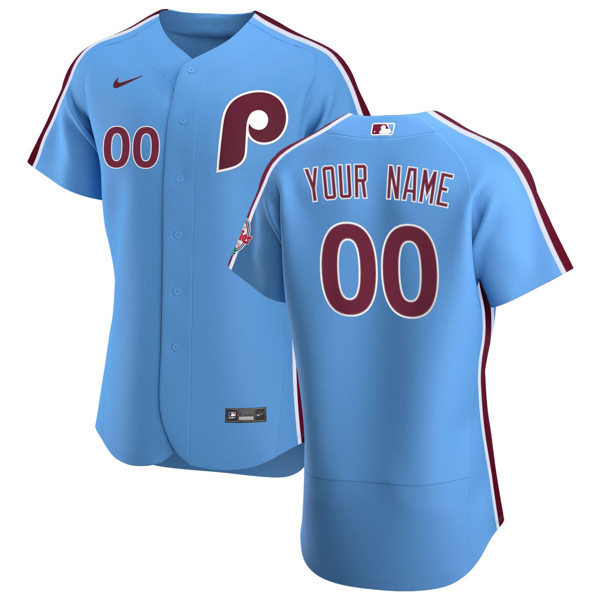 Any Name and Number customized YOUTH KIDS Philadelphia product image 1