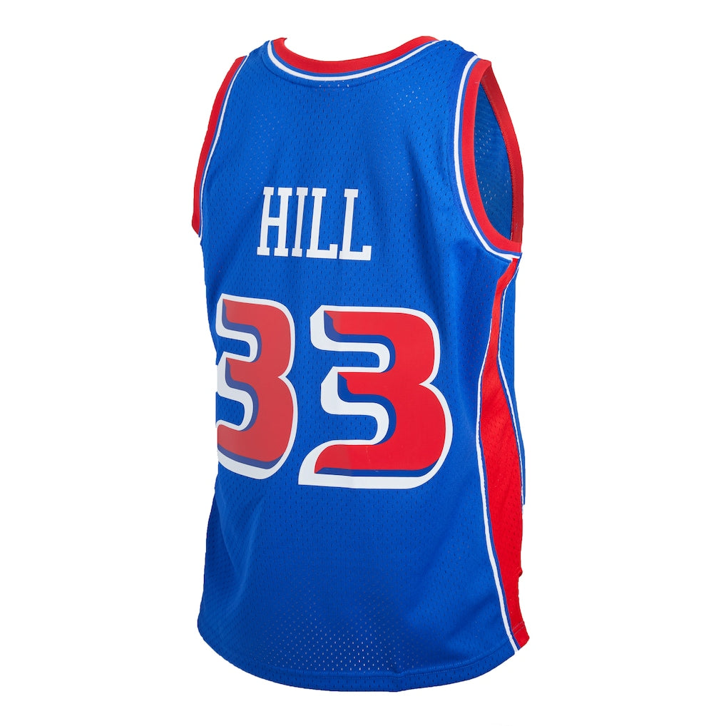 Grant Hill 1998-99 Detroit Pistons Official NBA Mitchell & product image 3