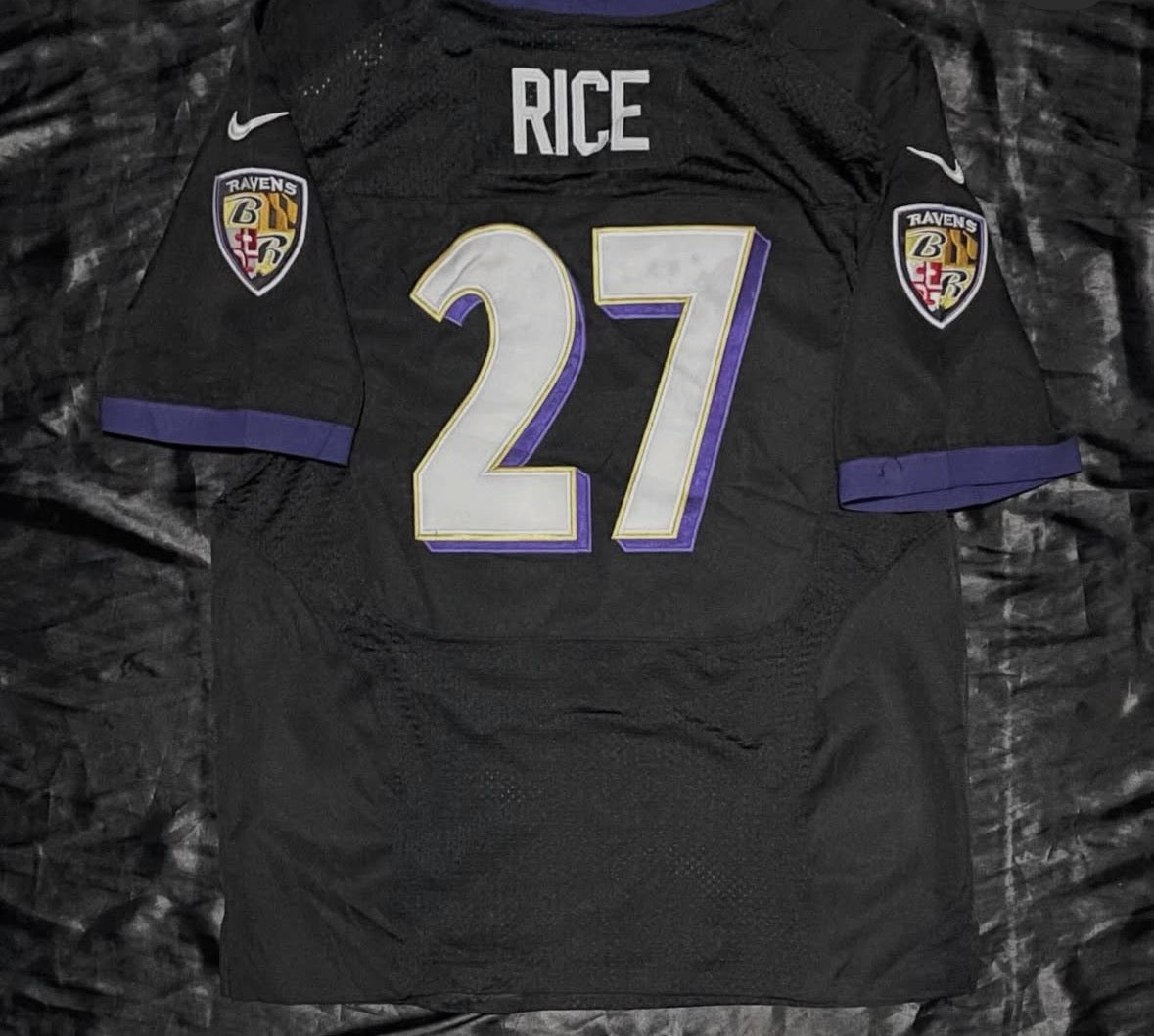 Ray Rice Baltimore Ravens Official NFL Nike Jersey black product image 1