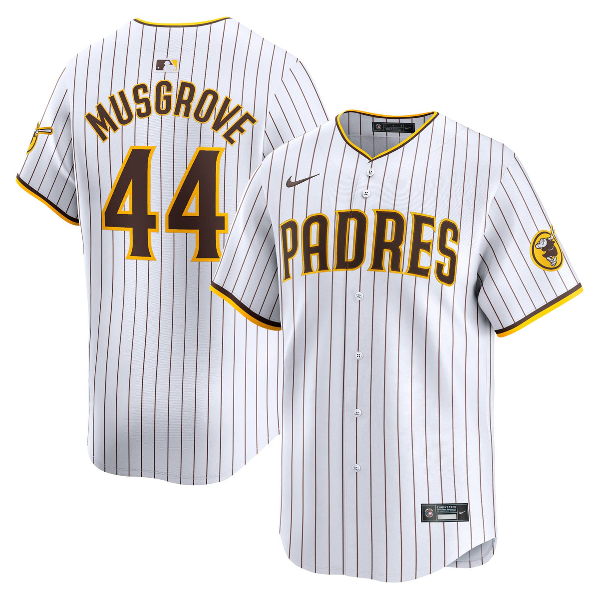Joe Musgrove San Diego Padres Official MLB Nike pinstripes product image 1
