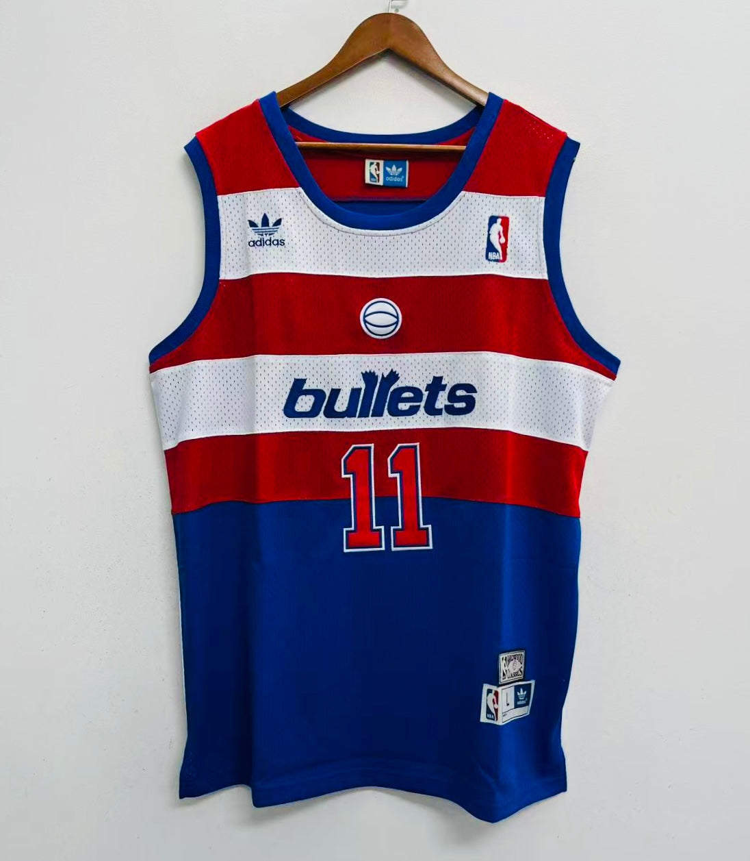 Elvin Hayes Washington Bullets Official NBA Adidas Jersey product image 2