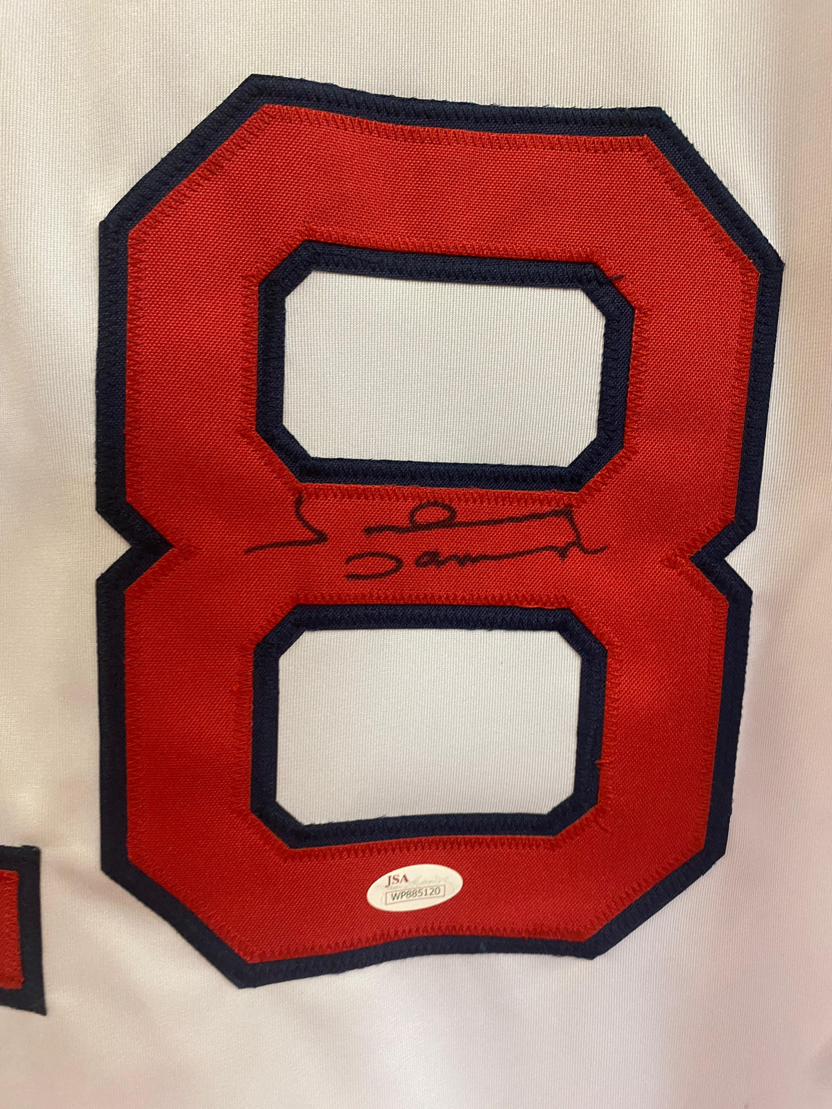 Johnny Damon autographed Boston Red Sox jersey JSA product image 2