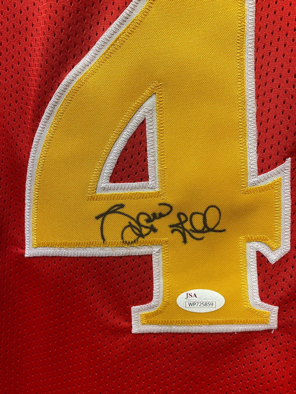 Spud Webb Atlanta Hawks autographed jersey JSA Witnessed COA product image 3
