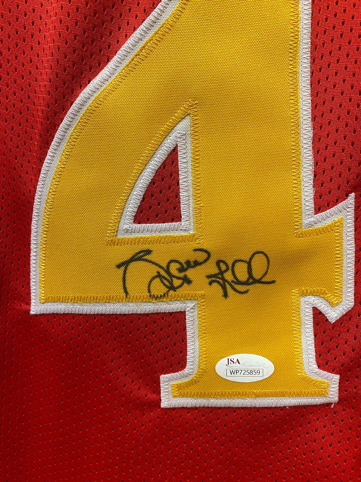 Spud Webb Atlanta Hawks autographed jersey JSA Witnessed COA product image 3