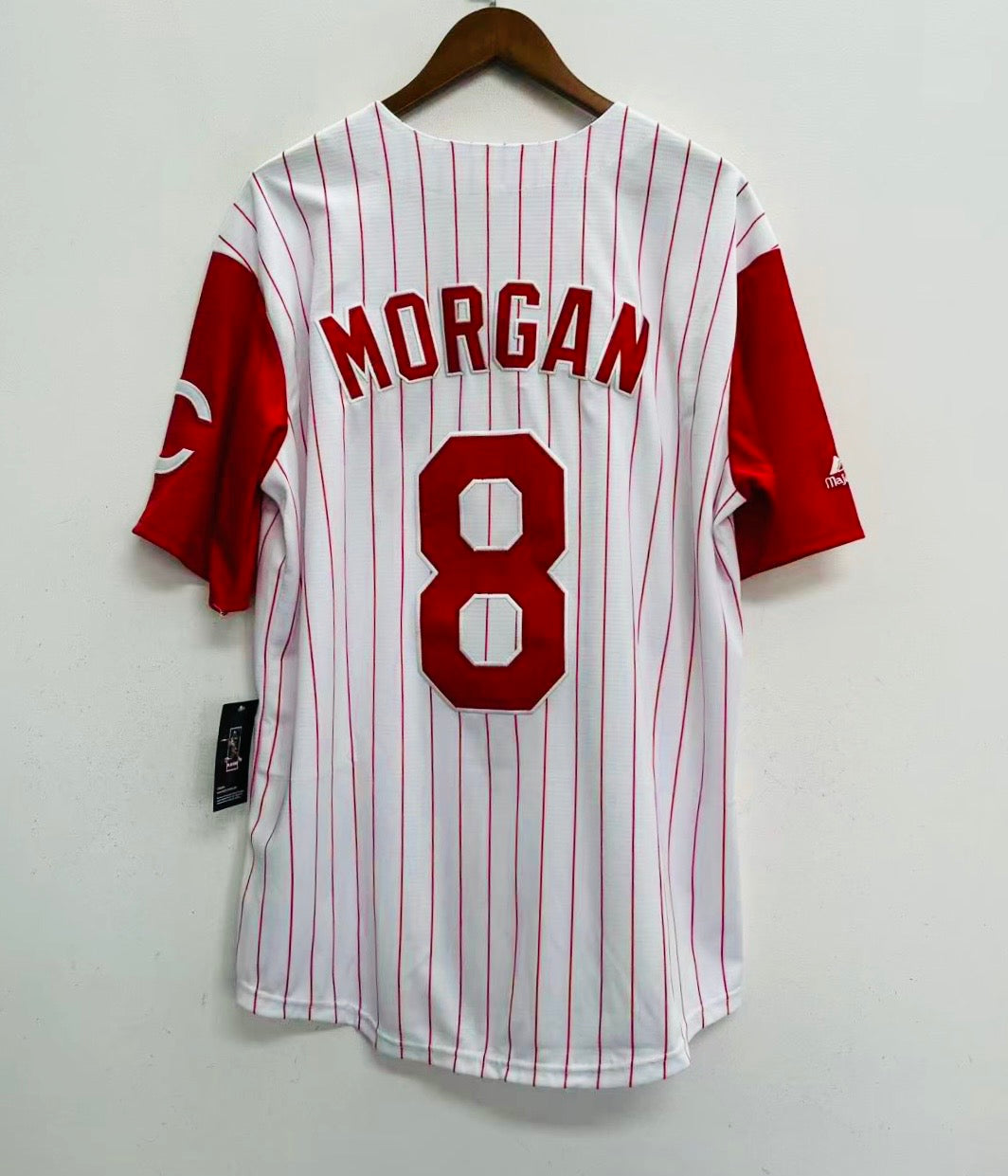 Joe Morgan Cincinnati Reds Official MLB Majestic Jersey product image 1