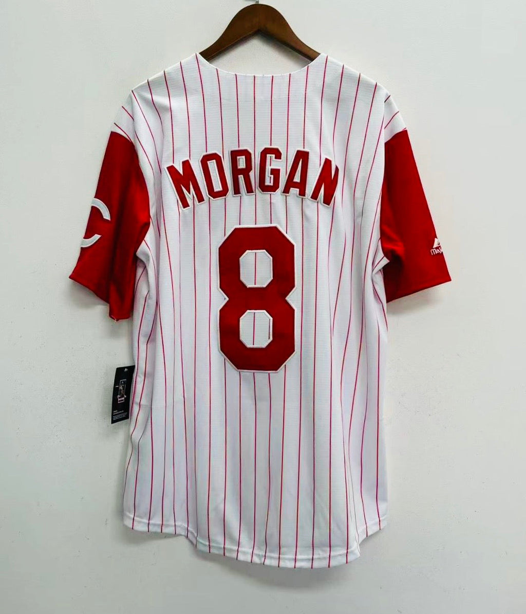 Joe Morgan YOUTH KIDS Cincinnati Reds Official MLB Majestic product image 1
