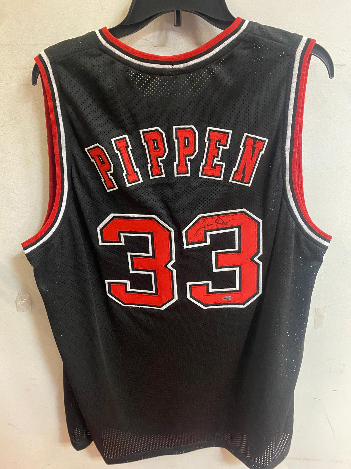 Scottie Pippen Chicago Bulls autographed custom Jersey COA product image 1