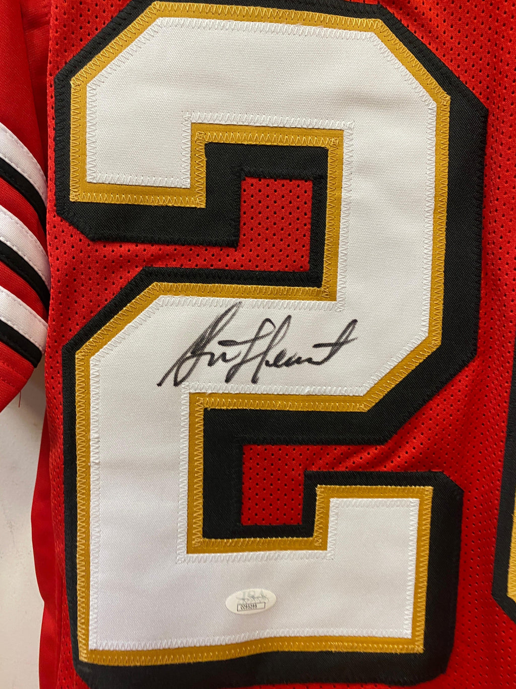 Garrison Hearst San Francisco autographed jersey with COA product image 2