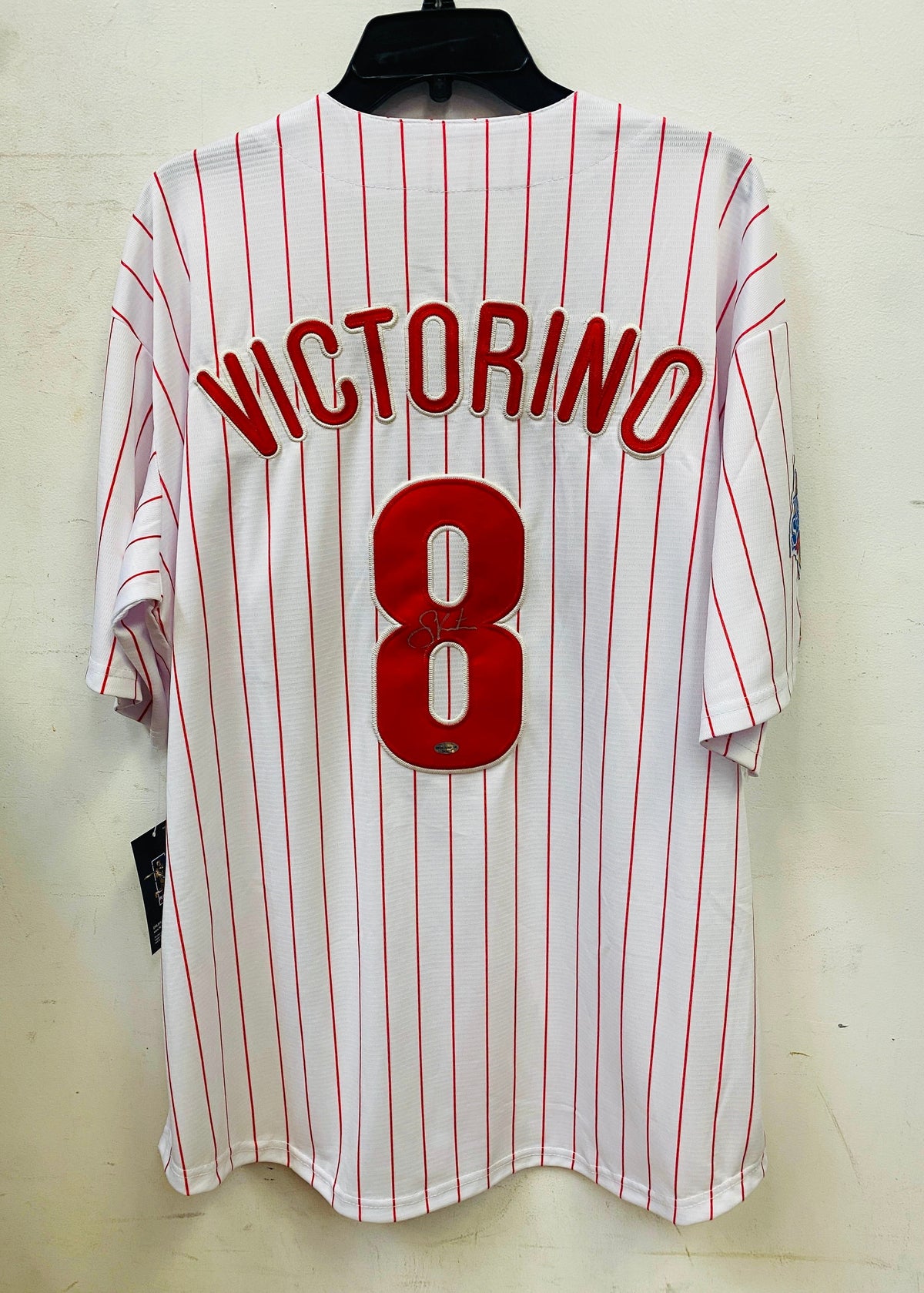 Shane Victorino Philadelphia Phillies autographed jersey product image 1