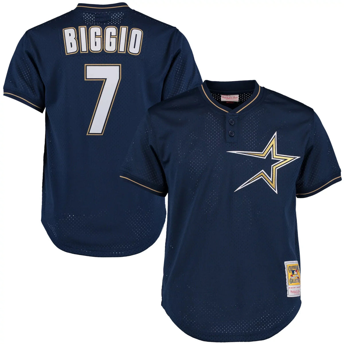 Craig Biggio Houston Astros Official MLB Jersey Mitchell & product image 1