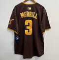 Jackson Merrill San Diego Padres Official MLB Nike Jersey product image 1