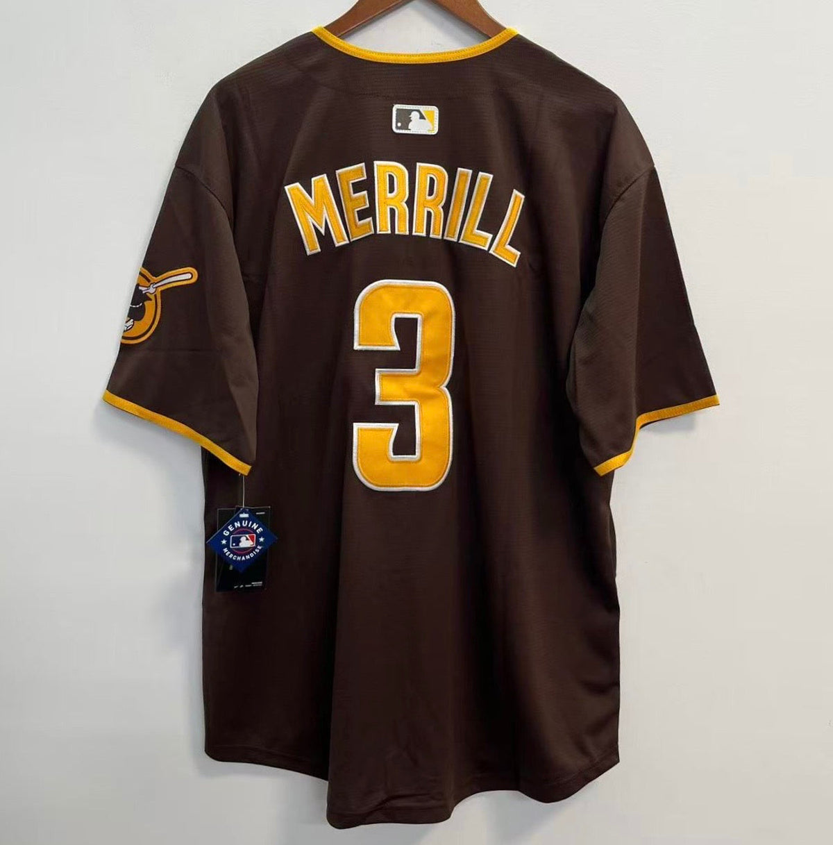 Jackson Merrill San Diego Padres Official MLB Nike Jersey product image 1