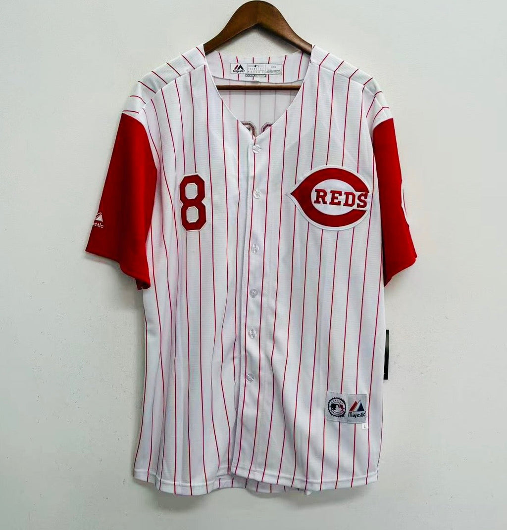 Joe Morgan Cincinnati Reds Official MLB Majestic Jersey product image 2